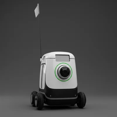 Mô hình 3D Robot TD ấn tượng từ quảng cáo Super Bowl 2026