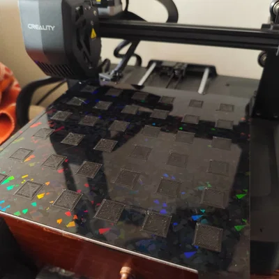 File test cân chỉnh bàn in 6x6 cho Ender 3 V3 SE