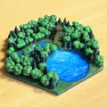 BradLeBard – Biến thể gỗ Catan cho Dakanzla 2.0 Magnetic Base Set - Thumbnail 1