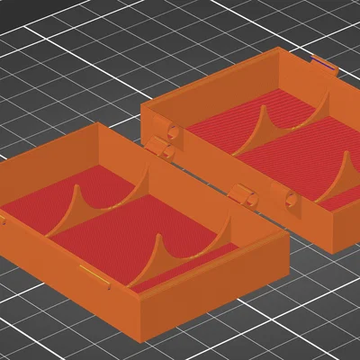 Hộp đựng pin 21700 in 3D gọn gàng, an toàn và tiện lợi