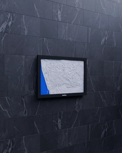 Huelva, Tây Ban Nha - Mô hình thu nhỏ 3D địa hình - Image 4