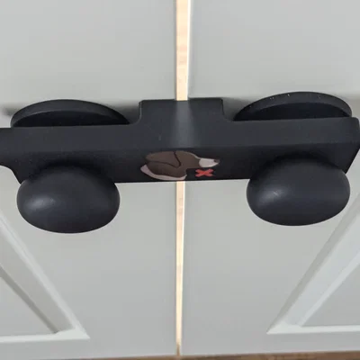 Bark Blocker – Chốt gài cho cửa đôi (ball-catch) để chặn chó mở cửa