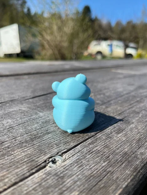 Candy Bear: Mô hình gấu 3D dễ thương đựng đồ trang trí - Image 2