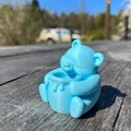 Candy Bear: Mô hình gấu 3D dễ thương đựng đồ trang trí - Thumbnail 4