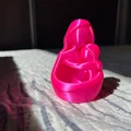 Mô hình Mẹ và Con gái ôm nhau - Khay đựng trang sức 3D in tại nhà - Thumbnail 2