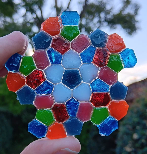 Hệ gạch cuội Penrose dạng mô-đun cho khuôn silicone và ứng dụng khác - Image 3