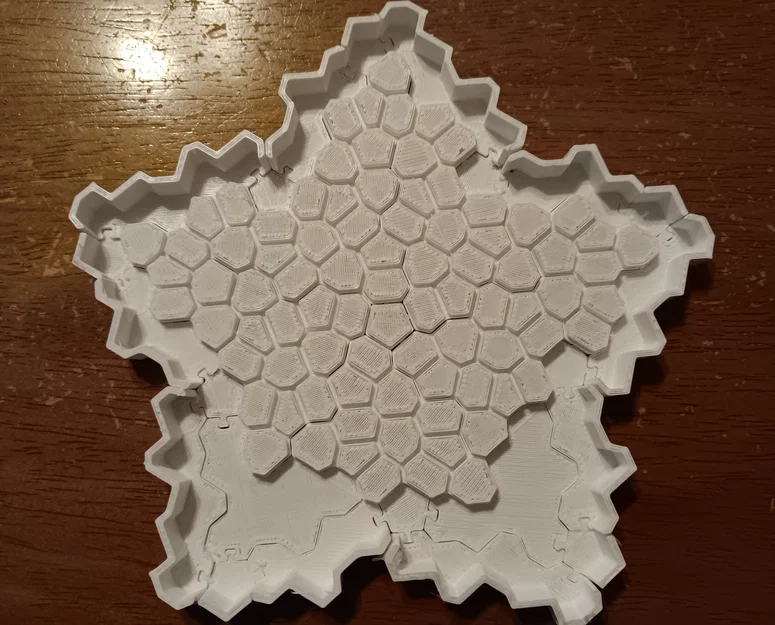 Hệ gạch cuội Penrose dạng mô-đun cho khuôn silicone và ứng dụng khác - Image 9