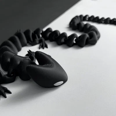 Flexi Night Dragon – Rồng đêm dẻo khớp nối print-in-place