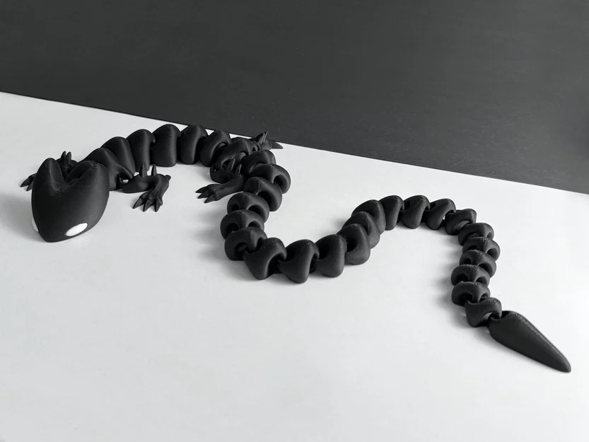 Flexi Night Dragon – Rồng đêm dẻo khớp nối print-in-place - Image 4