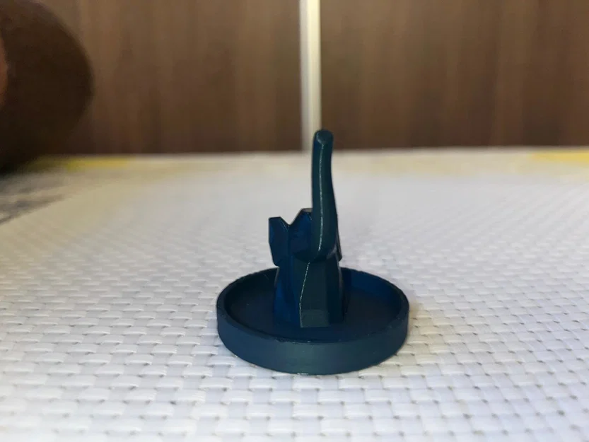 Khay đựng nhẫn và trang sức hình chú voi 3D xinh xắn - Image 3