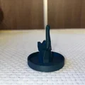 Khay đựng nhẫn và trang sức hình chú voi 3D xinh xắn - Thumbnail 3