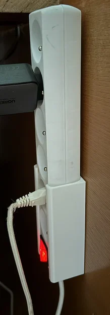 Giá treo ổ cắm điện (Power Strip Holder) - Gọn gàng, thông minh - Image 1