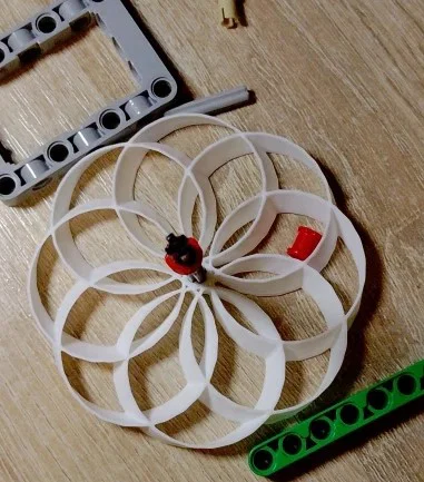 Mô hình cánh quạt Lego độc đáo - Phụ kiện lắp ráp kỹ thuật 3D - Image 1