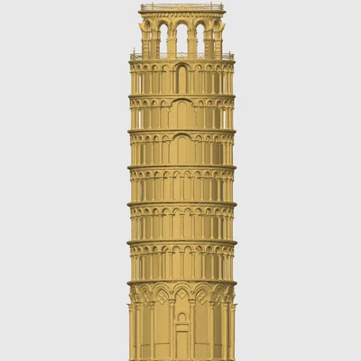 Monuments 01 – Tháp nghiêng Pisa – Italy