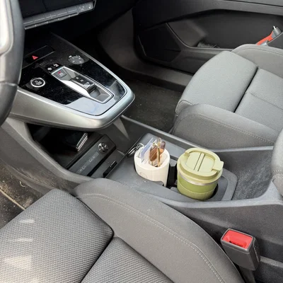 Insert khay để ly trên xe (Car cup holder insert)