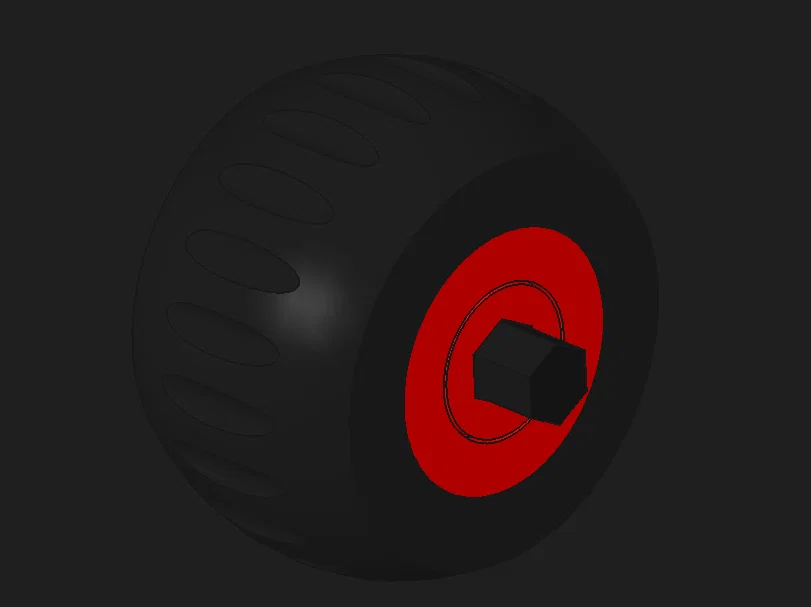 Bánh xe cho Rowenta X-clean (Wheel for Rowenta X-clean) - Image 2