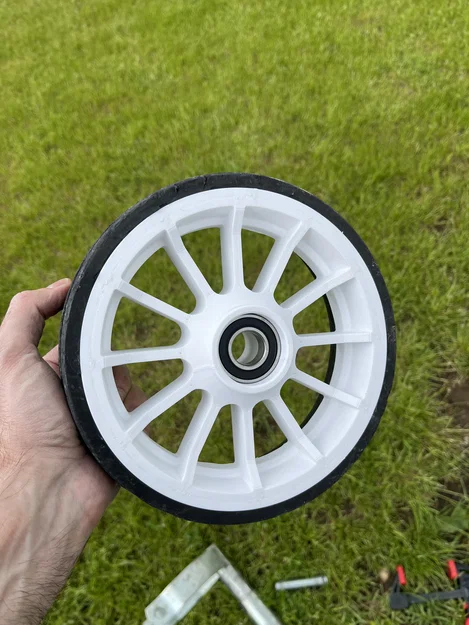 Bánh xe jockey cho caravan (Caravan Jockey wheel) - Image 2