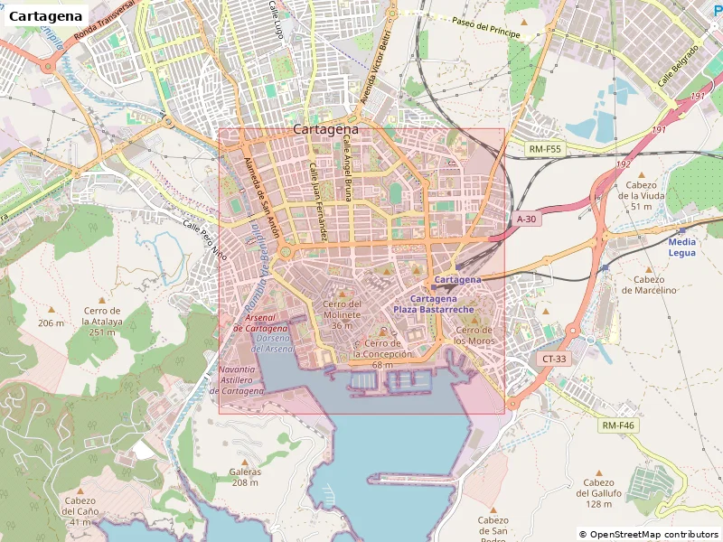 Cartagena, Tây Ban Nha - Bản thu nhỏ 3D - Image 9