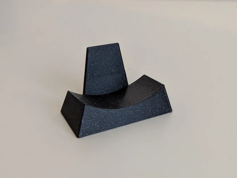 Đế trưng bày puck khúc côn cầu (Puck display stand) in 3D đơn giản - Image 2