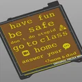 Bảng Vui - Tiễn Lên College (Funny Sign - College Send Off) - Thumbnail 2