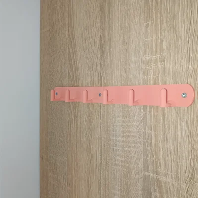Thanh móc treo tường 3D - Giải pháp sắp xếp đồ dùng gọn gàng