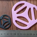 Tri-Ring: Phụ kiện kết nối dây đeo 3 chấu (20mm) in 3D tiện lợi - Thumbnail 2