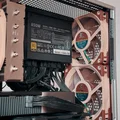 NCASE M2 Grater - Bracket mặt trước gắn 2 quạt 120mm, có lỗ bắt vít trên - Thumbnail 1