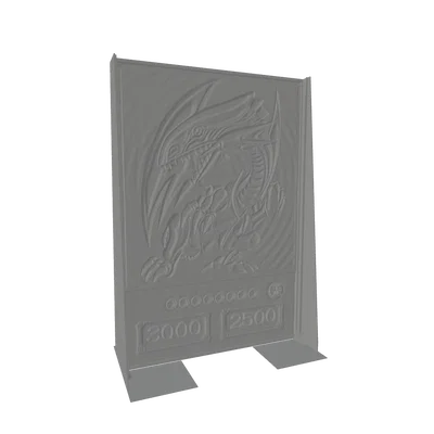Mô hình Lithophane Rồng Trắng Mắt Xanh Yu-Gi-Oh! độc đáo