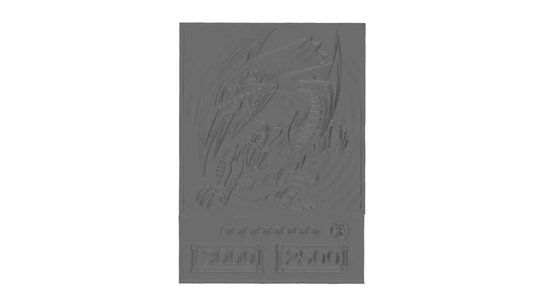 Mô hình Lithophane Rồng Trắng Mắt Xanh Yu-Gi-Oh! độc đáo - Image 2