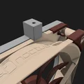 Bracket gắn quạt trước đôi 120mm cho NCASE M3 Grater (offset) - Thumbnail 1