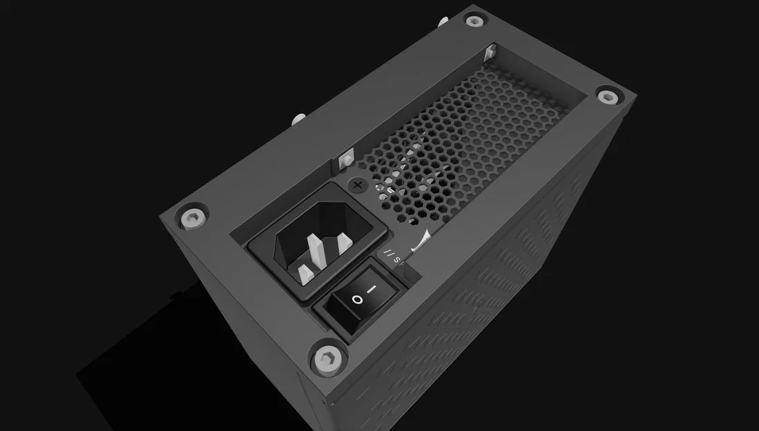 Ngàm offset SFX PSU NCASE M2 Grater cho Cooler Master V850/Corsair SF1000 - Image 3