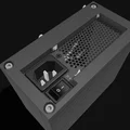 Ngàm offset SFX PSU NCASE M2 Grater cho Cooler Master V850/Corsair SF1000 - Thumbnail 3