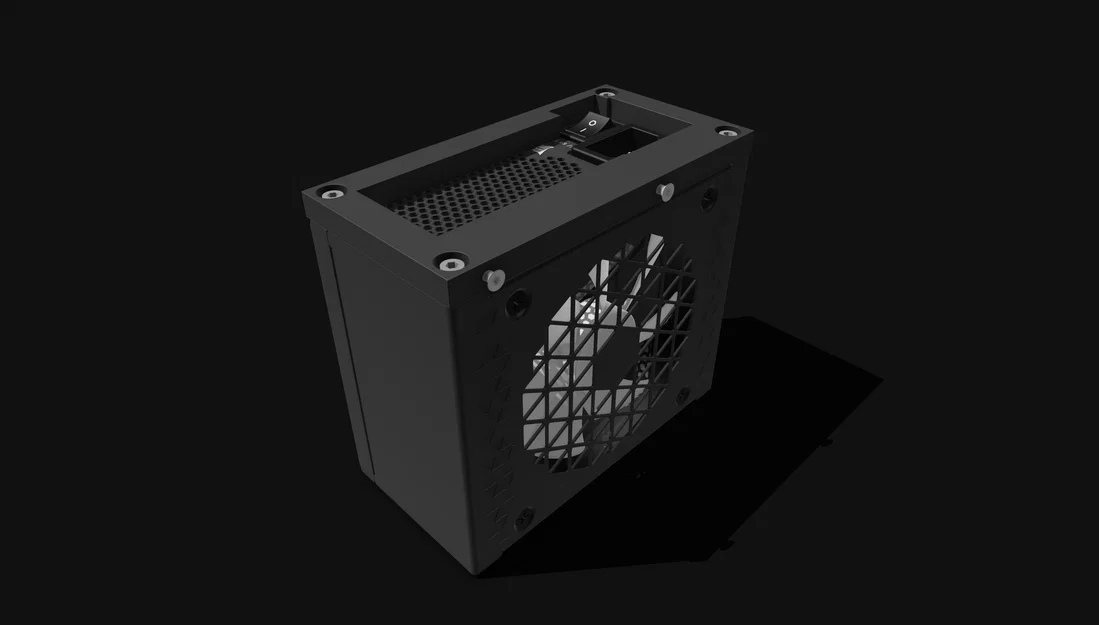 Ngàm offset SFX PSU NCASE M2 Grater cho Cooler Master V850/Corsair SF1000 - Image 4