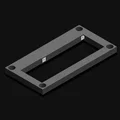 Ngàm offset SFX PSU NCASE M2 Grater cho Cooler Master V850/Corsair SF1000 - Thumbnail 8