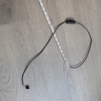 Giá đỡ LED strip dài cho Bambu Lab A1 (A1 long LED strip light support)