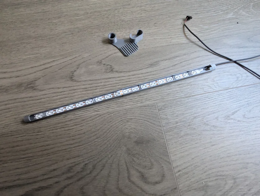Giá đỡ LED strip dài cho Bambu Lab A1 (A1 long LED strip light support) - Image 11