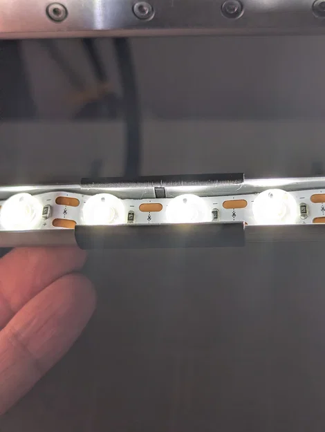 Giá đỡ LED strip dài cho Bambu Lab A1 (A1 long LED strip light support) - Image 15