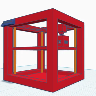Mô hình khung máy in 3D Core XY lấy cảm hứng từ Bambu Lab P1P