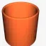 Mẫu chậu trồng cây 3D đơn giản, hiện đại (File STL miễn phí)