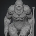 Mô hình Sasquatch 3D chi tiết cho người sưu tầm - Thumbnail 1
