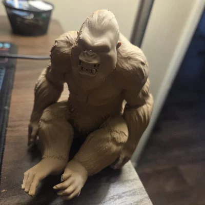 Mô hình Sasquatch 3D chi tiết cho người sưu tầm