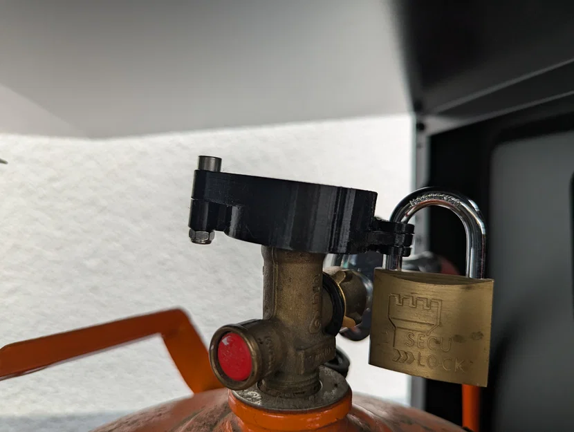 Bộ khóa an toàn 3D cho van bình gas Propan Butan - Thiết kế bền bỉ - Image 1