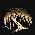 Tranh treo tường nghệ thuật hình cây liễu (Decorative Willow) - File in 3D - Thumbnail 2