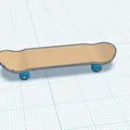 Mô hình ván trượt Skateboard mini (Skate) in 3D độc đáo - Thumbnail 2