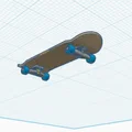 Mô hình ván trượt Skateboard mini (Skate) in 3D độc đáo - Thumbnail 3