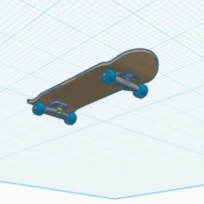Mô hình ván trượt Skateboard mini (Skate) in 3D độc đáo