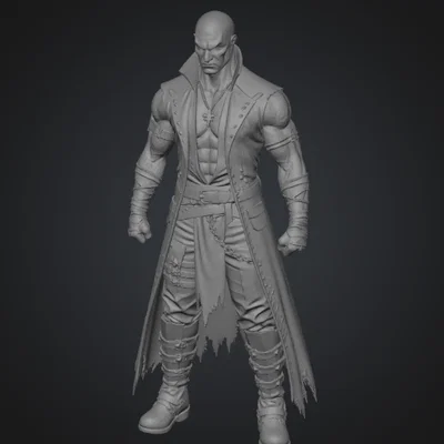 Brujah Vampire Male – Blood Enforcer (Chiến Binh Máu)