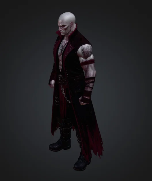 Brujah Vampire Male – Blood Enforcer (Chiến Binh Máu) - Image 3