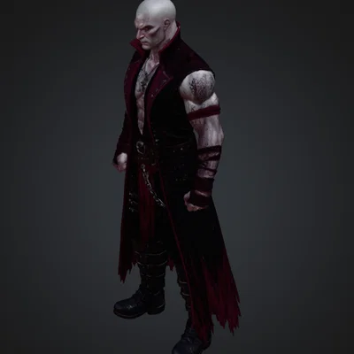 Brujah Vampire Male – Blood Enforcer (Chiến Binh Máu)