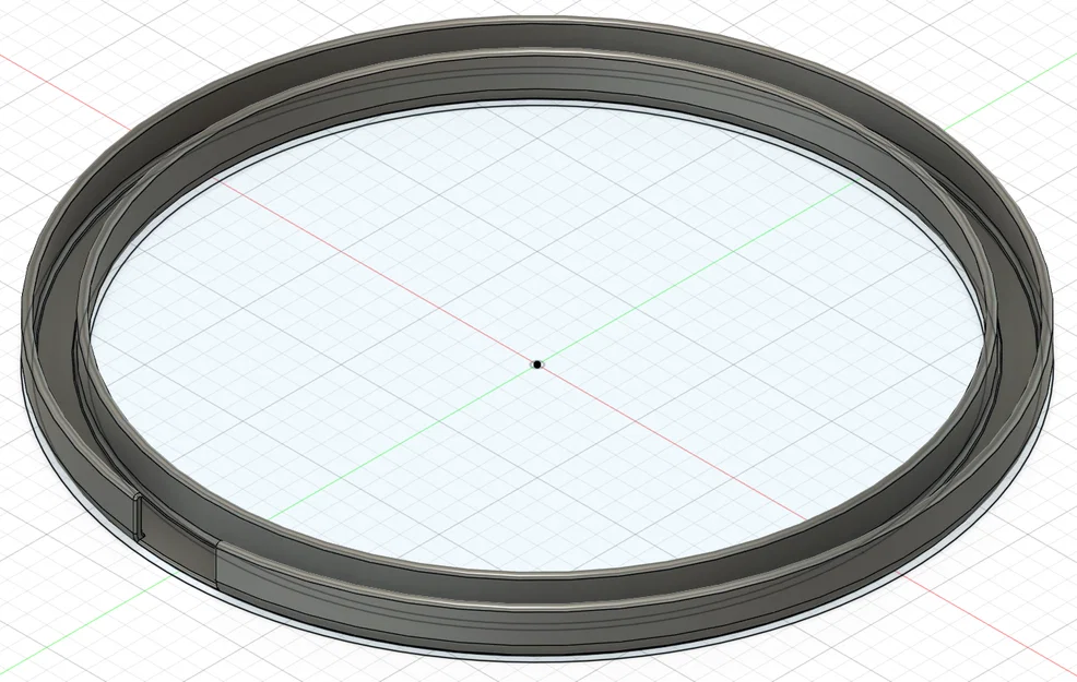 Vành bảo vệ an toàn cho máng ăn cho chim 3D (Bird Feeder Rim) - Image 1